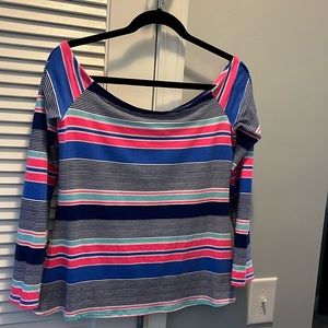 Lilly Pulitzer off the shoulder shirt
